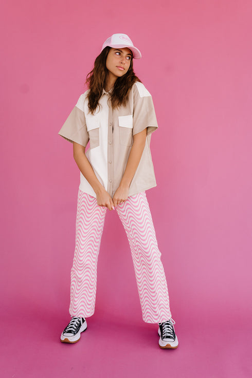 Same Wave Pants // Strawberry