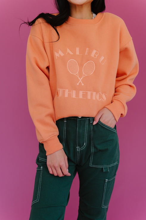 Mali-boo Babe Pullover// Peach