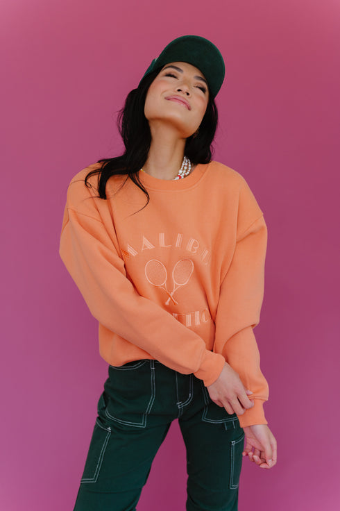 Mali-boo Babe Pullover// Peach