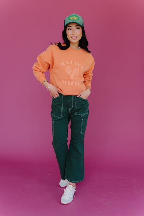 Mali-boo Babe Pullover// Peach
