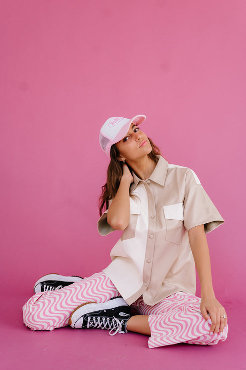 Same Wave Pants // Strawberry