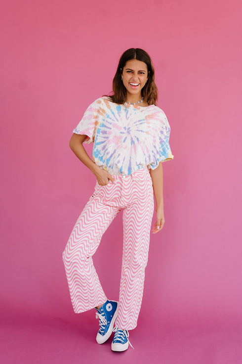 Same Wave Pants // Strawberry