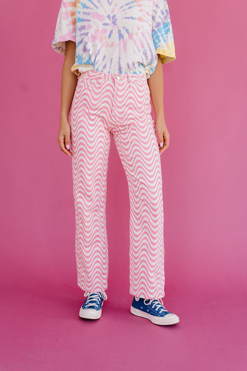 Same Wave Pants // Strawberry