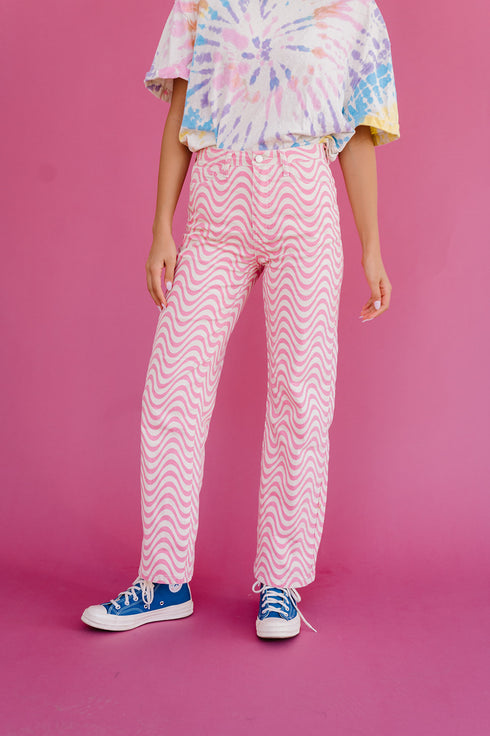 Same Wave Pants // Strawberry