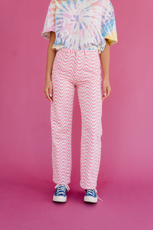 Same Wave Pants // Strawberry