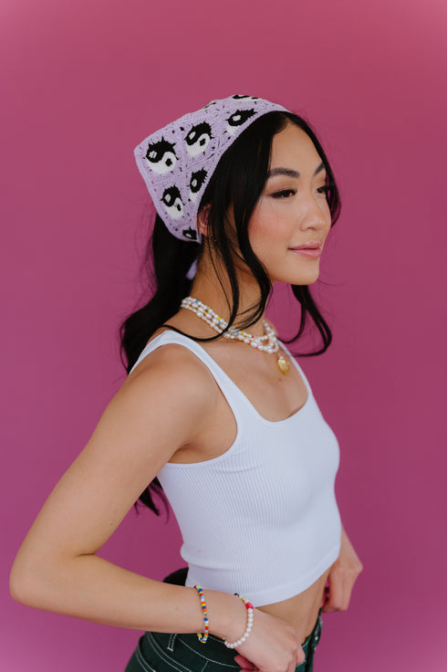 Gigi Yin + Yang Hair Scarf