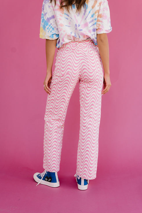 Same Wave Pants // Strawberry