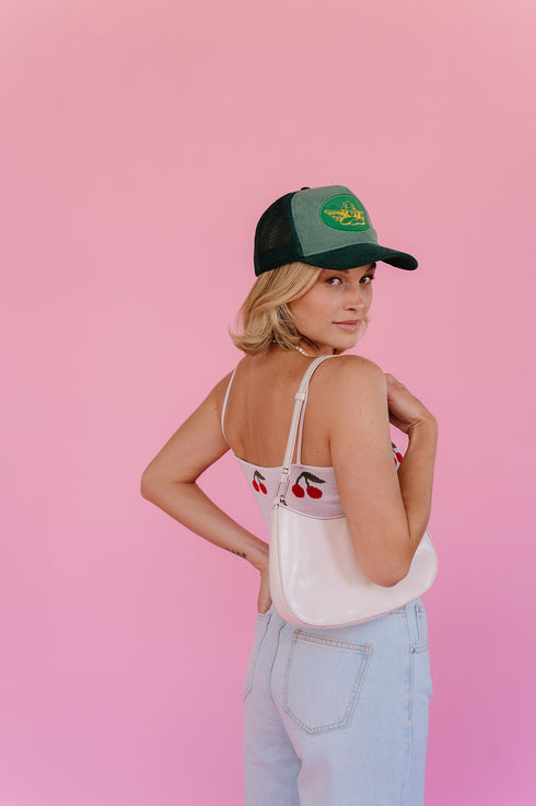 Cherry Bomb Tank// Ivory