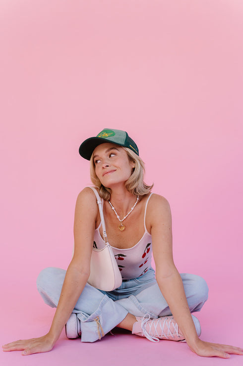 Cherry Bomb Tank// Ivory