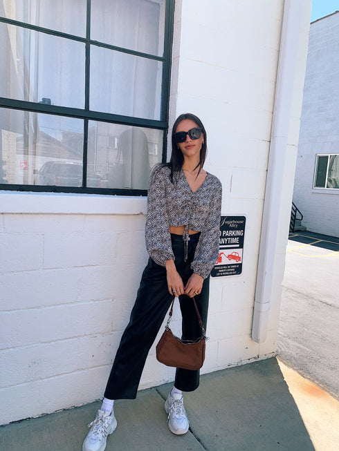 The Garden Party Top // Black