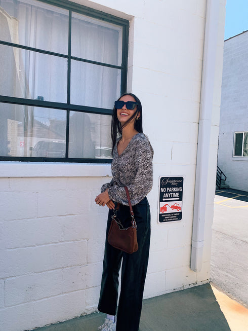 The Garden Party Top // Black