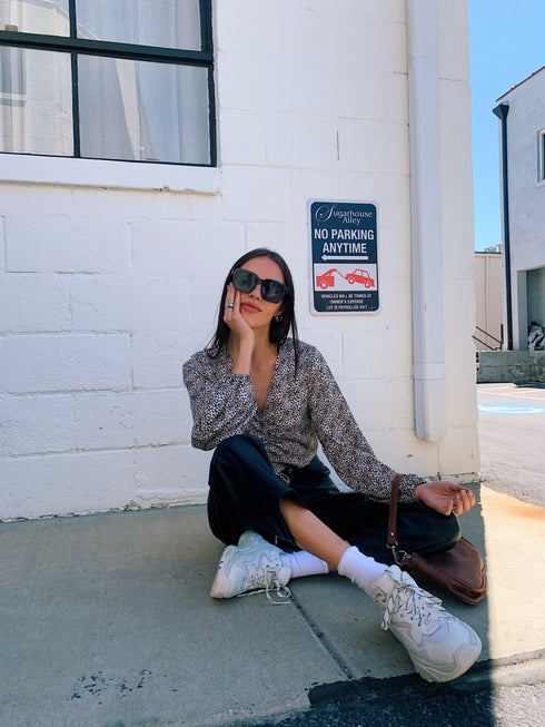 The Garden Party Top // Black