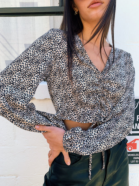 The Garden Party Top // Black