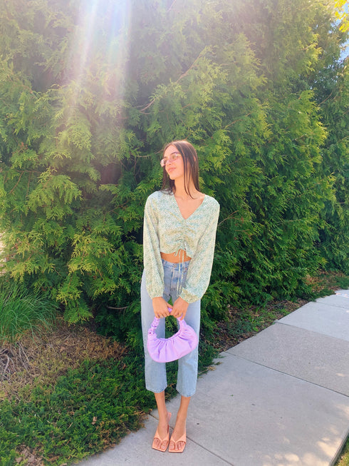 The Garden Party Top // Sage