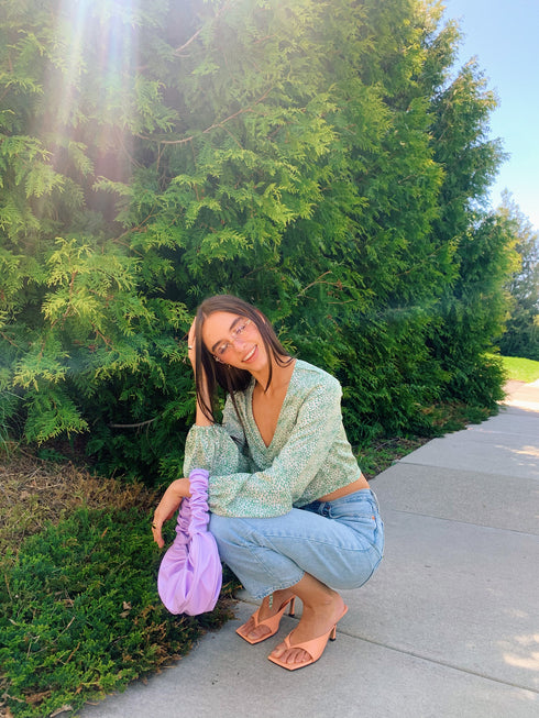 The Garden Party Top // Sage