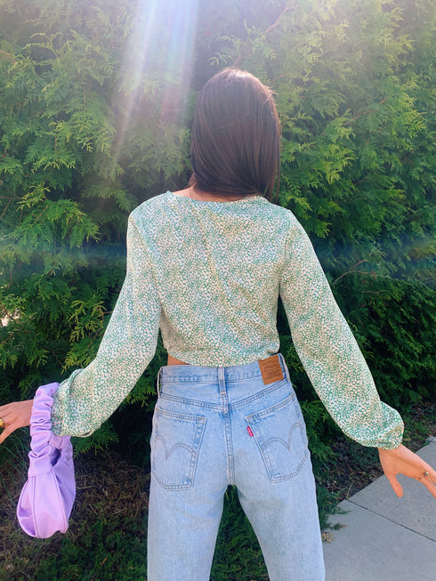 The Garden Party Top // Sage
