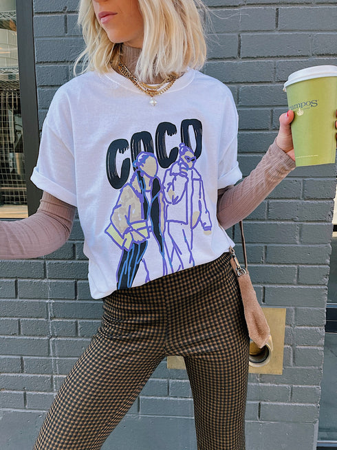 The Coco Tee // White