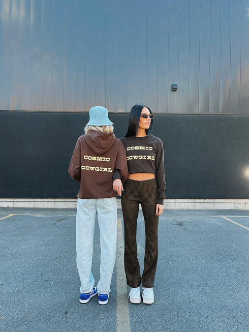 Cosmic Cowgirl Tee // Chocolate