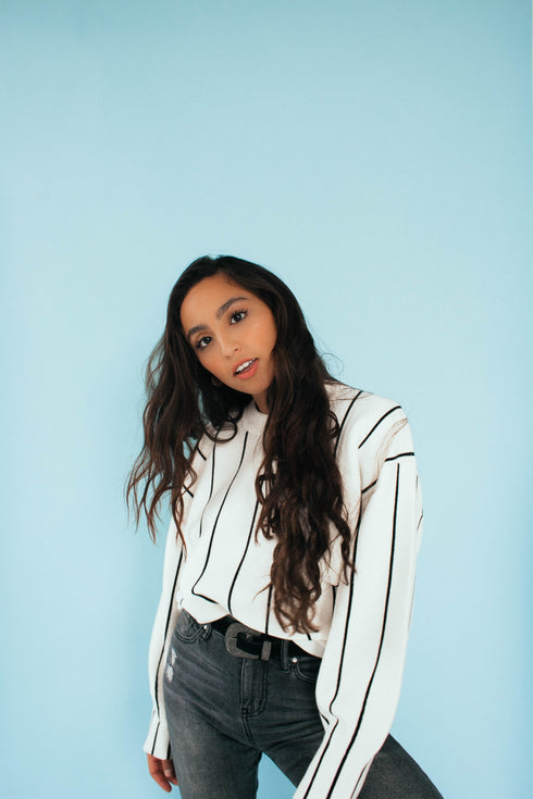 Trés Cool Striped Sweater