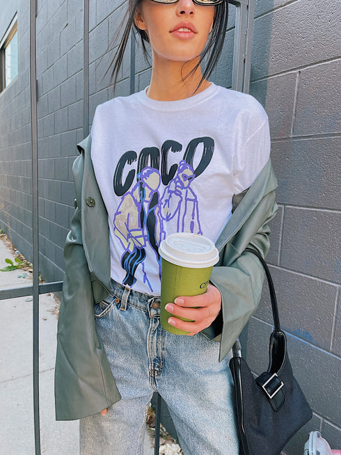 The Coco Tee // White