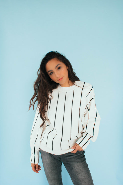 Trés Cool Striped Sweater