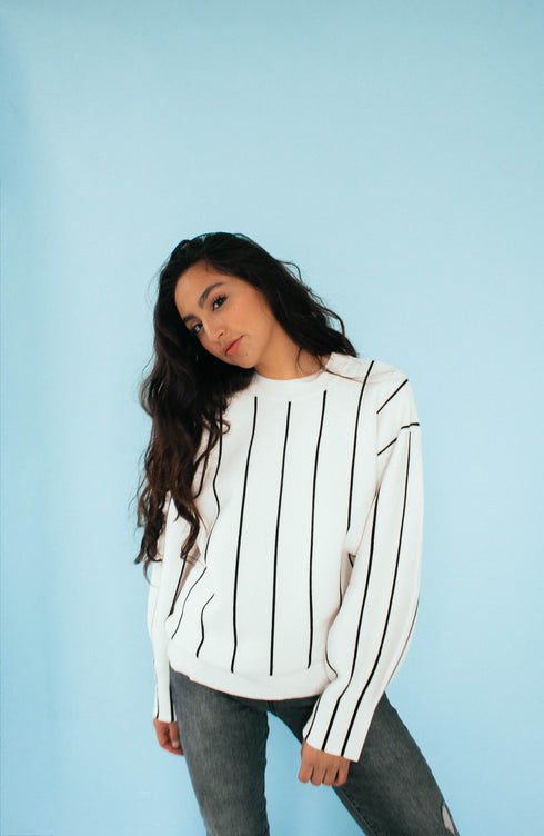 Trés Cool Striped Sweater
