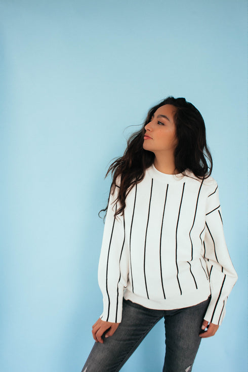 Trés Cool Striped Sweater