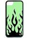 Neon Flames iPhone Case