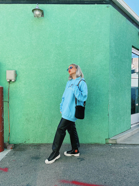 Angel Energy Hoodie// Blue