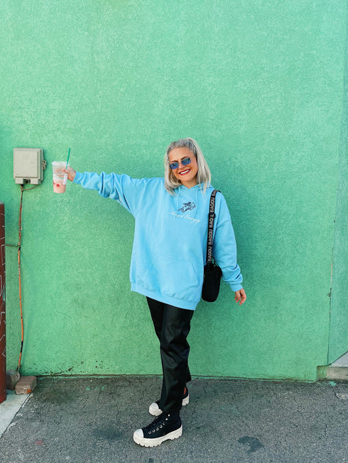 Angel Energy Hoodie// Blue