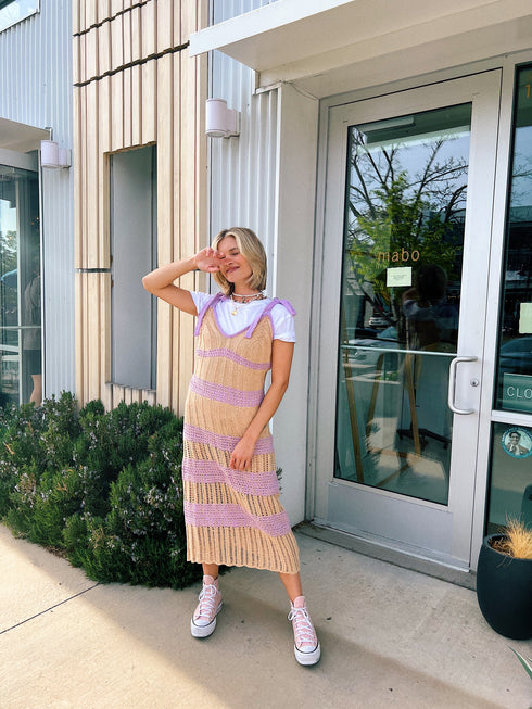 By The Coast Crochet Dress