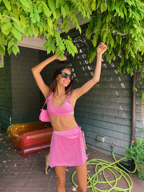 The Barbie Girl Top // Pink Aura