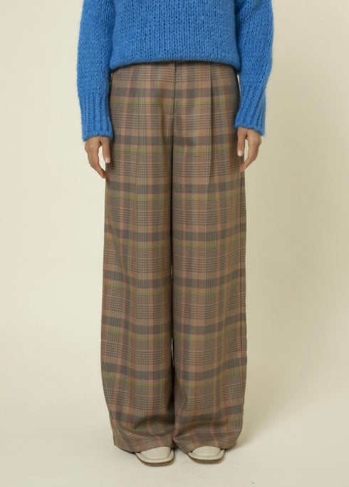 In Vogue Checked Pant