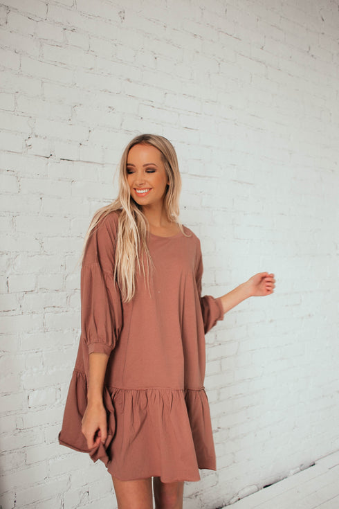 Summer Lovin' Dress In Dusty Rose