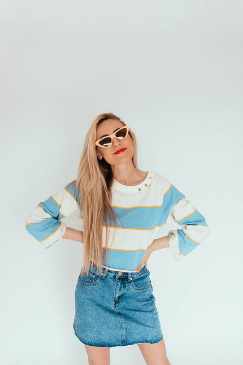Cape Cod Striped Pullover