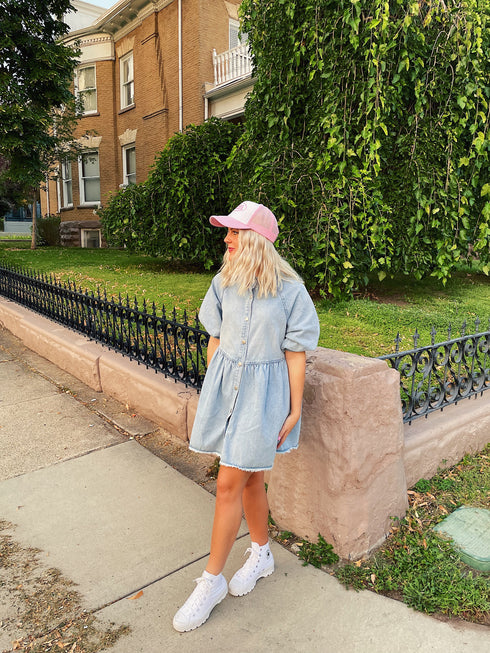 Fall Fever Denim Dress