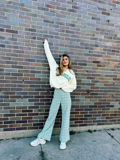 On The Groove Plaid Trouser *RESTOCKED*