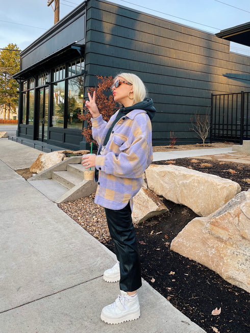 Easy Street Plaid Jacket *RESTOCKED*