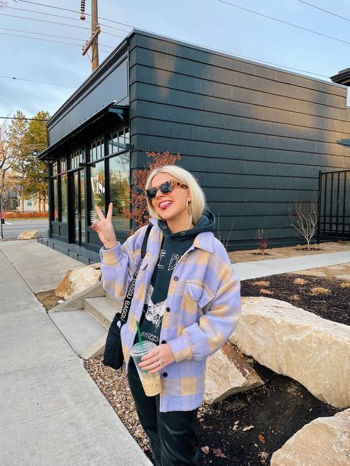 Easy Street Plaid Jacket *RESTOCKED*