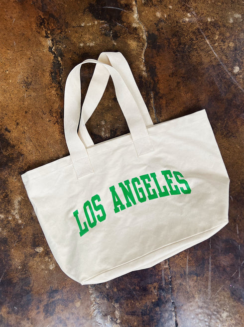 Summer Daze Carryall Tote // Beige