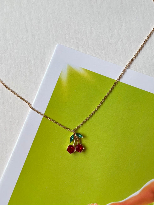 Cherry Charm Necklace