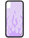 Lavender Flames iPhone Case