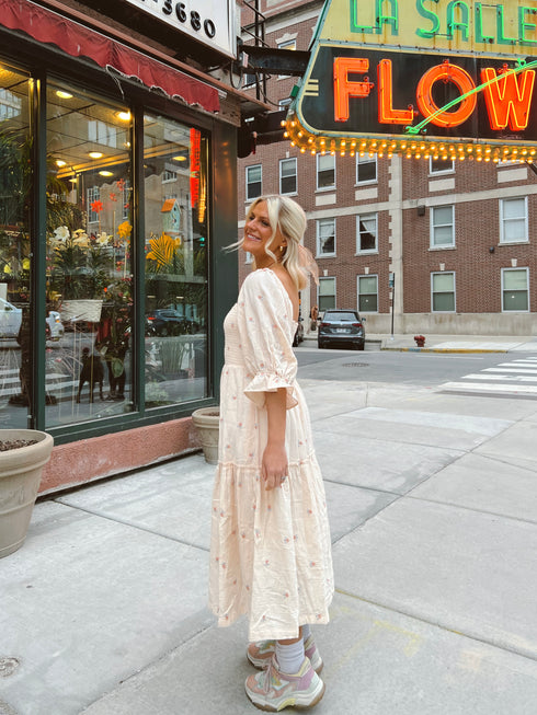 Lillies Love Midi Dress *RESTOCKED*