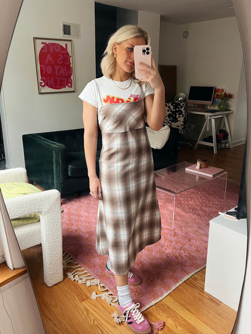 The Addison Dress // Brown