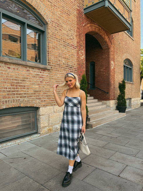 The Addison Dress // Blue