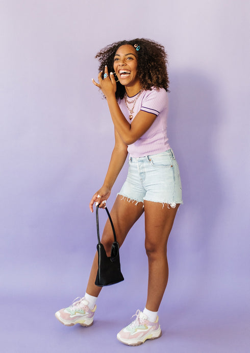 Trend Alert Ribbed Top