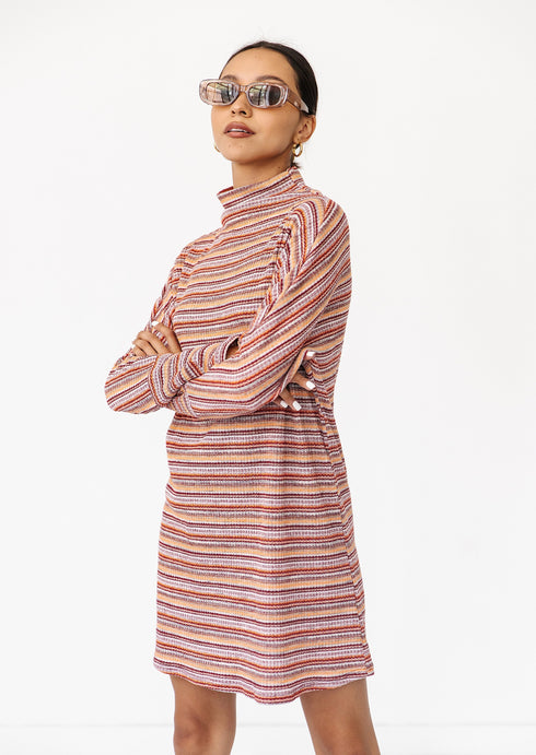 Walk This Way Knit Dress