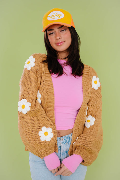 Daisy Baby Cardigan