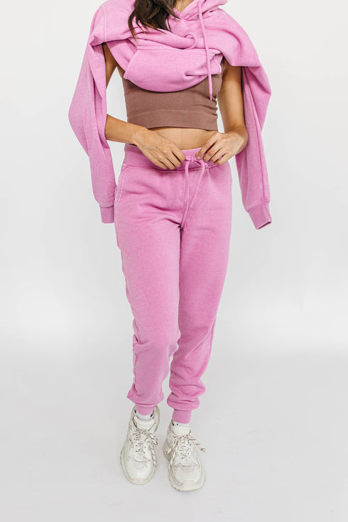 Crushed It Jogger // Orchid