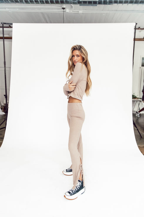 Just Like Honey Ribbed Set